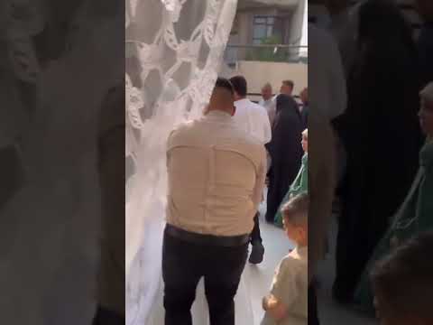 عروسه تودع اهلها اصعب شي عند الاهل