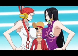BEST BATTLE ONE PIECE LUFFY IS TRAPPED BETWEEN 2 BIG BURDENS ONE PIECE FILM RED ANIME RECAP
