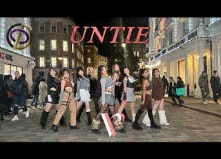  KPOP IN PUBLIC LONDON VIVIZ 비비지 Untie DANCE COVER BY O D C ONE TAKE 4K