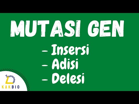 Mutasi Gen Insersi Adisi Dan Delesi