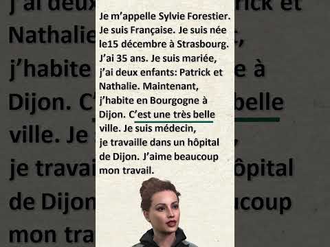 DELF A1 Entretien Dirigé Se Présenter Et Parler De Soi Francaisfacile French