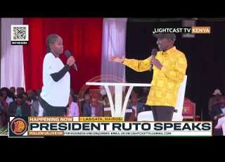 Utauza Makaa Ukuwe Billionaire Kama Njenga Karume President Ruto Encourages Kibra Gen Z