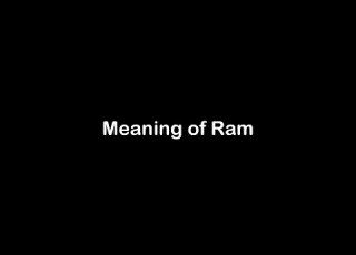  What Is The Meaning Of Ram Ram Meaning With Example