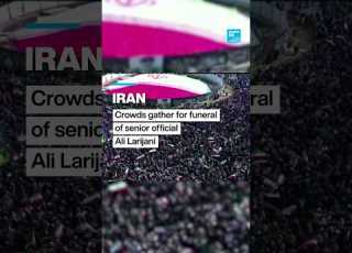Crowds Gather For Funeral Of Top Security Official Ali Larijani FRANCE 24 English
