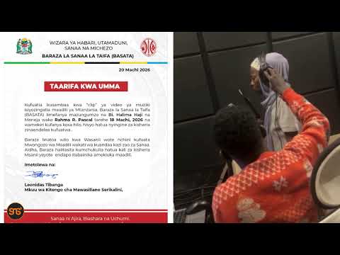 Bi Halima Aliyeimba Pembe Na Chino Kidd Aitwa Basata Kwa Kukiuka Maadili Na Kukiri Kosa Hilo