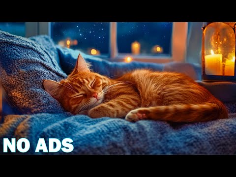 12 Hours Of Calming Music For Anxious Cats Reduce Meowing Fear Restlessness Music For Cats