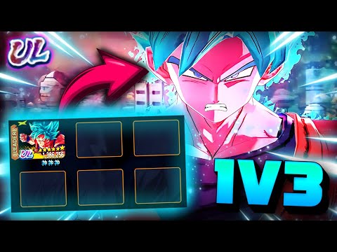 Can ULTRA SSBK Goku 1v3 ANYONE In PvP Can ULTRA SSBK Goku 1v3 ANYONE In PvP