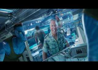 Avatar The Way Of Water 2022 The Recom Quaritch Watching Human Quaritch