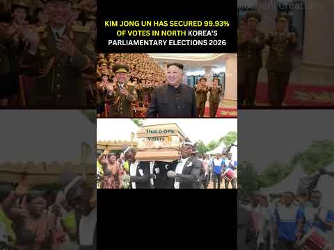 KIM JONG UN HAS SECURED 99 93 OF VOTES IN NORTH KOREA S PARLIAMENTARY ELECTIONS 2026