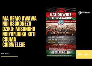  Ma Demo Awawa Ndi Osokoneza Dziko Misonkho Ndiyofunika Kuti Chuma Chibwelere Prof Kinka