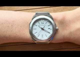  Bulgari Octo Roma 103738 Wearing It Looking Closer