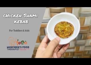  How To Make Chicken Shami Kebab For Toddlers Kids Healthy Kids Food Recipes Babyfood Kidssnack