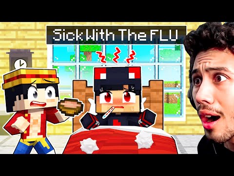 بي إم إن مريض بالأنفلونزا في ماين كرافت