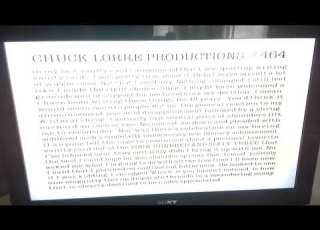  Chuck Lorre Productions Warner Bros Television 2014 RARE