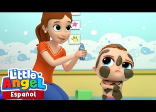 Bebé Juan No Quiere Bañarse Caricaturas Canciones Infantiles Little Angel Español