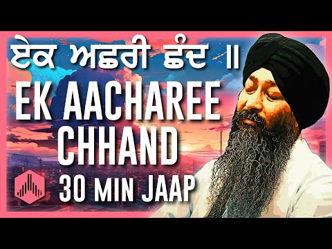 JAAP SAHIB JAAP 30 Mins Ek Aachari Chand Bhai Jagpal Singh Ji Kanupri