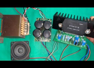 How To Make An Amplifier Using Stk4191