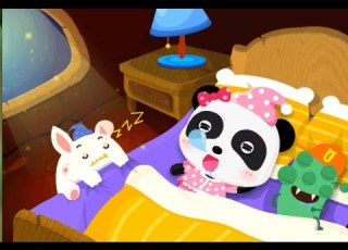  Goodnight Develop A Good Sleeping Habit Little Monsters Sleep Music BabyBus Kids Games