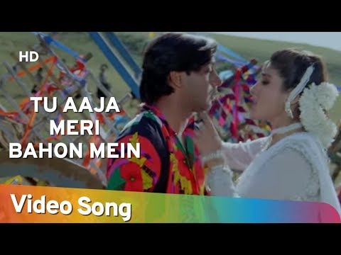 Tu Aaja Meri Bahon Mein HD Gair 1999 Ajay Devgn Raveena Tandon Kumar Sanu Alka Yagnik