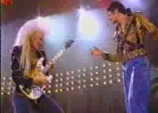 Jennifer Batten And Michael Jackson