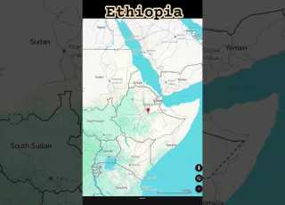  Ethiopia Map Map Ethiopia Africa Geography Africancountry Travel Viral Shorts Short