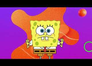  SpongeBob Hides Green Screen