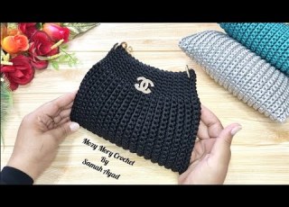 حقيبه كروشيه رااائعه شنطة الصدفه كروشيهcrochet Bag Bolsa De Ganchillo Tığ Işi çanta Bolsa De Crochê
