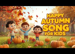  Happy Autumn Song Red Yellow Orange Brown Leaves Fall Down Fun Fall Song For Kids