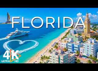 Florida 4K Miami Beach Luxury Yachts Crystal Clear Ocean Vibes Deep House 2026