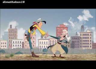 Go West A Lucky Luke Adventure Trailer Greek DVD 2007