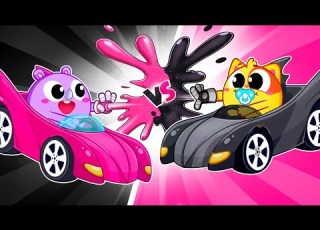  Color For Kids Pink And Black Song Funny Songs For Baby Nursery Rhymes By Toddler Zoo