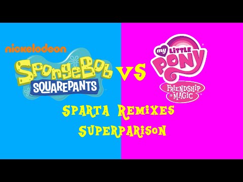 SBSP VS MLP Sparta Remixes SuperParison