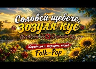  Соловей щебече зозуля кує Українська народна пісня Folk Pop Version 2026 OKMusicStudioAlex