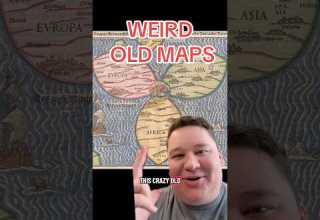 WEIRD OLD MAPS MAPPA MUNDI History Historical Historyfacts Map Maps Geography Medieval Mapa 