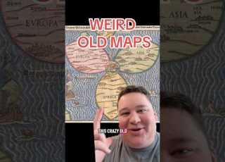 WEIRD OLD MAPS MAPPA MUNDI History Historical Historyfacts Map Maps Geography Medieval Mapa