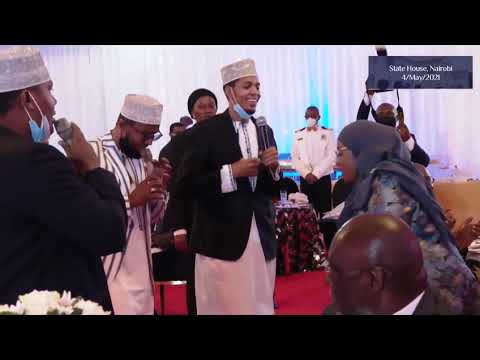 BROTHER NASSIR JUMKE IKIMKARIBISHA RAIS MAMA SAMIA NCHINI KENYA NDANI YA IKULU YA RAIS KENYATTA