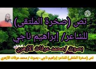  صخرة الملتقى للشاعر إبراهيم ناجي بصوت محمد عرفات الأزهري