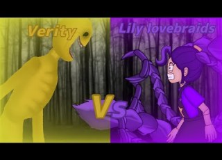  Lily Lovebraids Vs Verity Dc2 Verity Lililovebraids Fight Animation