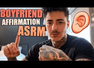  ASMR Flirty Boyfriend Affirmations Sleep Triggers Mouth Sounds Deep Voice Soft Whispers