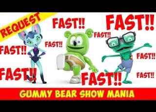  Gummibär Show Theme But Every Time They Say Gummy Bear Show It Gets FASTER MANIA