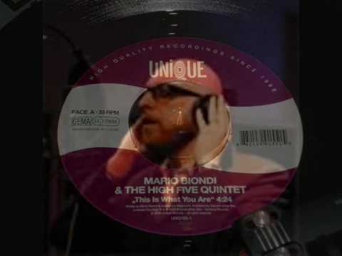 MARIO BIONDI THIS IS WHAT YOU ARE