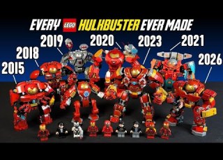  EVERY LEGO Hulkbuster Comparison 76031 76104 76124 76164 76194 76247 76263 76343