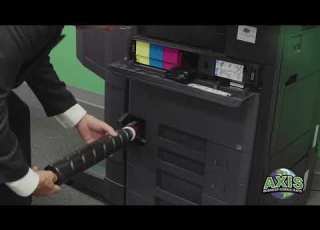 How To Change The BLACK TONER In KYOCERA TASKalfa