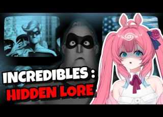  DARKEST PIXAR LORE The Hidden Lore Of The Incredibles Cartoonshi Vtuber React