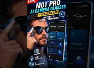  M01 Pro AI Camera Glasses HeyCyan App A Futuristic Everyday Companion Shortvideo