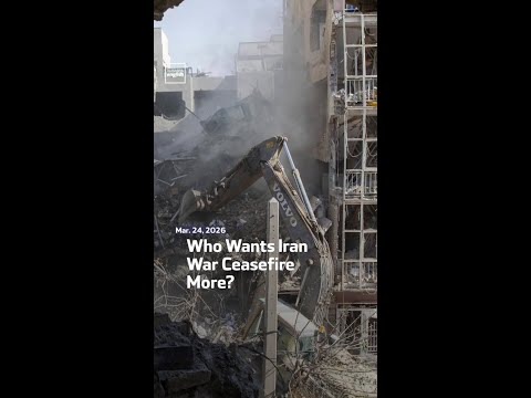 Who Wants Iran War Ceasefire More