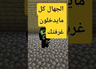  الجهال كل مايدخلون غرفتك POV Minecraft ماين كرافت ميمز ابلور ضحك مصر