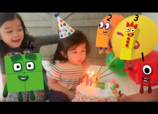  Gabby Turns 4 A NumberBlocks Birthday Party Baby Playful FunMath Numberblocks
