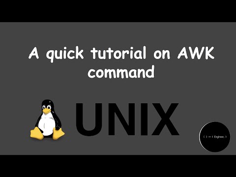 A Quick Tutorial On AWK Command Latest Engineer