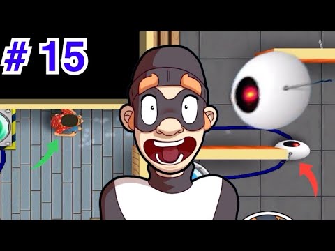 الحرامي بوب ج 2 15 المهمات السرية ف 3 الروبوت ابو عين حمرة يطارد الحرامي بوب و هو يمشي بالمقلوب